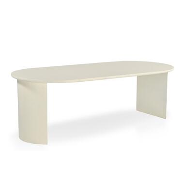 Eettafel Ovaal 240cm - Beige Betonlook - Demy product