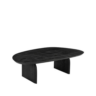 LABEL51 Salontafel Cooper - Zwart - Mangohout - 75x135 cm product