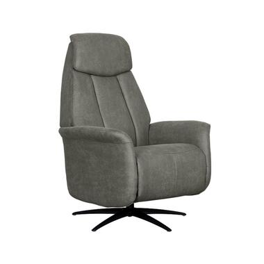 LABEL51 Fauteuil Oslo - Taupe - Micro Suede - Elektrisch - 87x79x112 cm product