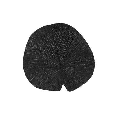 Ornament Leaf - Zwart - 44x3x44cm product