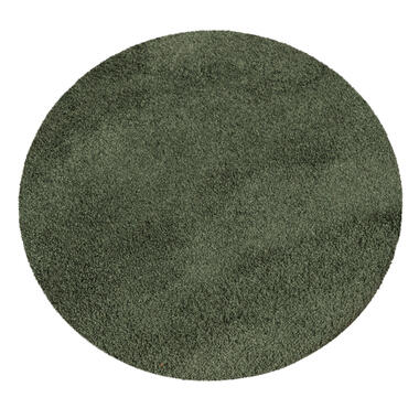 Carpet Studio Utah Vloerkleed Rond - Groen - Ø130cm product