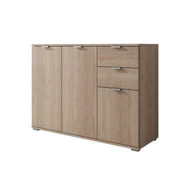 Meubella Dressoir Adita 3 - Licht eiken - 107 cm product