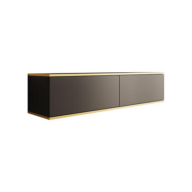 Meubella TV-Meubel Orleans - Zwart - 135 cm product