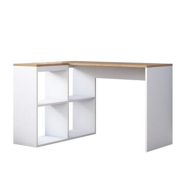 Emob Locelso Bureau - 120cm Breedte - Eiken Wit product