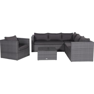 Montana loungeset - inclusief fauteuil - kleur earl grey product