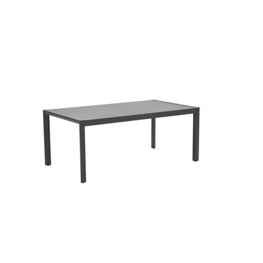 Garden Impressions Gosford dining tafel 180x100 - carbon black product