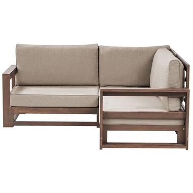 TIMOR - Loungeset - Donkere houtkleur - Acaciahout product