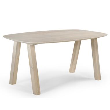 Eettafel Deens Ovaal 170cm - Naturel Mangohout - Sensi product