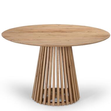 Eettafel Rond Ø120cm - Naturel Acaciahout - 2-4 Personen - Seppe product