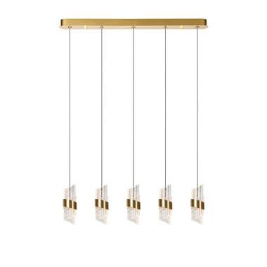 Lucide KLIGANDE Hanglamp - Mat Goud / Messing product