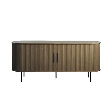 Dressoir Donkerbruin Eikenhout - 180x45x76cm - Nola product