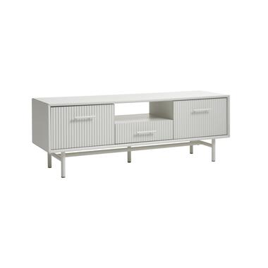 Tv-Meubel Greige Metaal/MDF - 140x45x50cm - Palma product