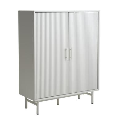 Wandkast Greige Metaal/MDF - 2-Deuren - 100x40x125cm - Palma product