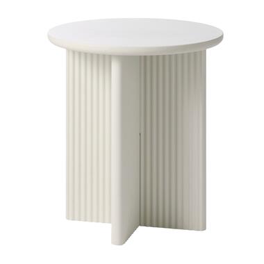 Bijzettafel Rond Ø50cm - Greige MDF - Palma product