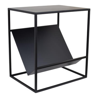 LOFT42 Freek Bijzettafel met Tijdschriften- of Krantenbak - Metaal- 47x36x29 product