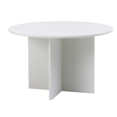 Eettafel Rond Ø110cm - Greige MDF - 2-4 Personen - Palma product