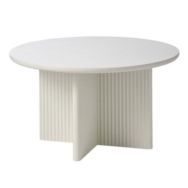 Salontafel Rond Ø80cm - Greige MDF - Palma product