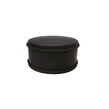 Benson Home Deurstopper voor binnendeuren - zwart - rond - 1,2 kg - 12 x 6 cm product