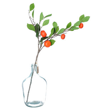 HBX Natural Living Kunstbloem citrusfruit tak clementine - 80 cm product