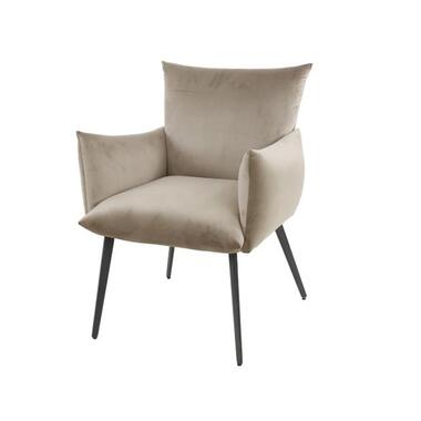 Hoyz Collection - Eetkamerfauteuil Lobby - Champagne Velours product