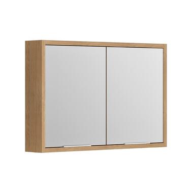 Allibert Spiegelkast Sorento - 100 cm 2 deurs eik kendal product