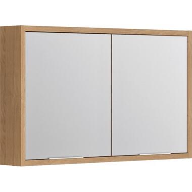 Allibert Spiegelkast Sorento - 120 cm 2 deurs eik kendal product