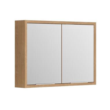 Allibert Spiegelkast Sorento - 80 cm 2 deurs eik kendal product