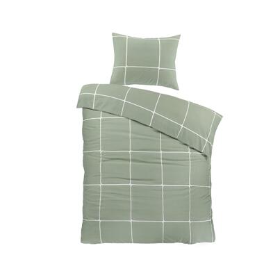 Day Dream Stan - Dekbedovertrek - Eenpersoons - 140 x 200/220 - Groen product