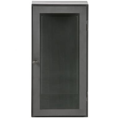 BePureHome Manta Hangende Vitrinekast L - Metaal - Grijs - 60x30x25 product