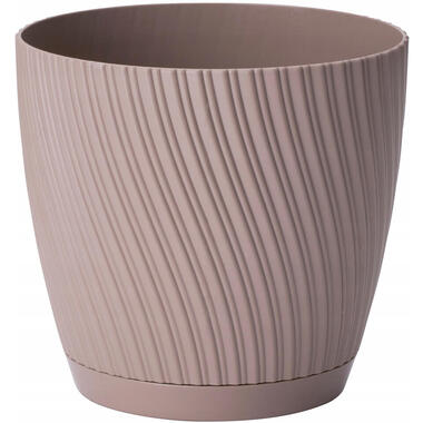 Form Plastic Plantenpot - kunststof - beige - D13 x H12 cm product