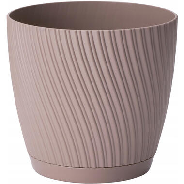 Form Plastic Plantenpot - kunststof - beige - D27 x H24 cm product