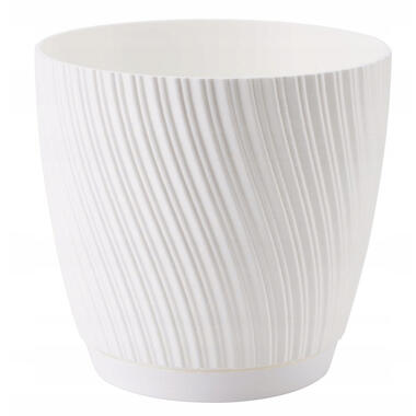 Form Plastic Plantenpot - kunststof - ivoor wit - D19 x H17 cm product