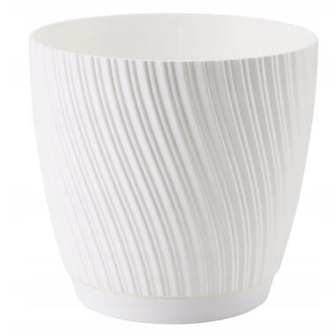 Form Plastic Plantenpot - kunststof - ivoor wit - D17 x H15 cm product