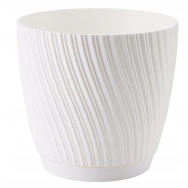 Form Plastic Plantenpot - kunststof - ivoor wit - D23 x H21 cm product