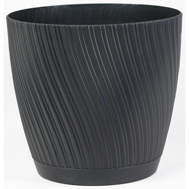 Form Plastic Plantenpot - kunststof - antraciet - D17 x H15 cm product