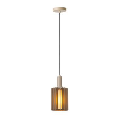 Lucide LAMBRES Hanglamp - Taupe product