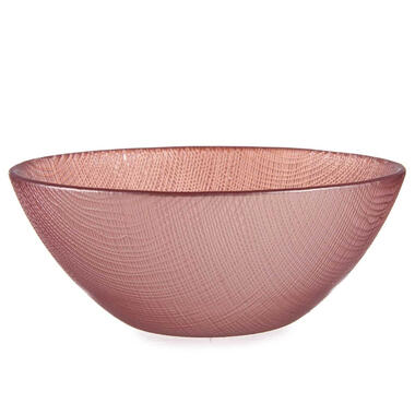 Vivalto schaaltjes/kommetjes - Murano - glas - roze - D15 cm product