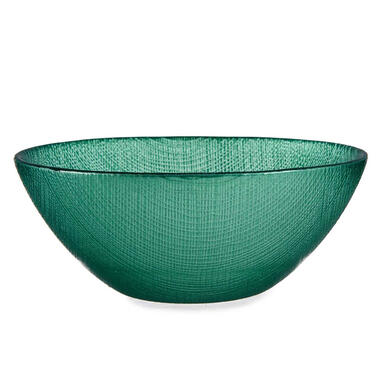 Vivalto schaaltjes/kommetjes - Murano - glas - groen - D15 cm product