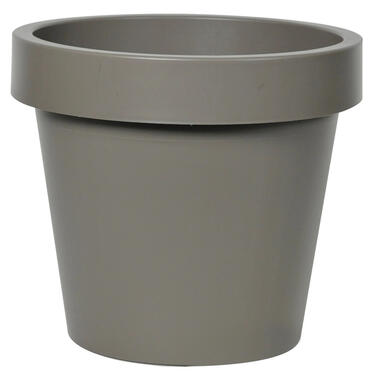 Mega Collections Plantenpot/bloempot - kunststof - taupe - D50 cm product