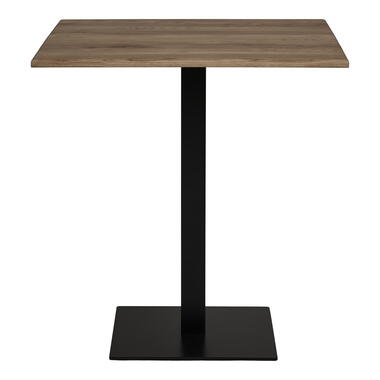 Tafel Vierkant 70cm - Bruin/Zwart - Kolompoot - Lignano product