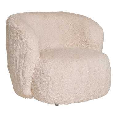 Fauteuil Off White Imitatiebont - Zithoogte 42cm - Setubal product