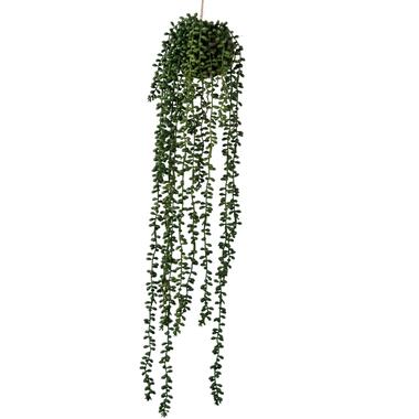 Hoyz Greenery - Kunst hangplant Senecio bal 71 cm product