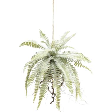 Hoyz Greenery - Kunst hangplant Frosted Varen op bal 76 cm product