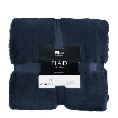 In The Mood Collection Bronte Fleece Deken - L200 x B150 cm - Blauw product