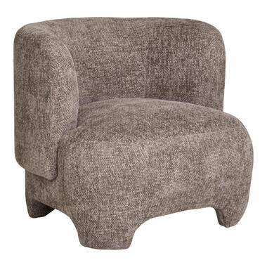 Fauteuil Beige Stof - Zithoogte 45cm - 79x77x72cm - Nazare product