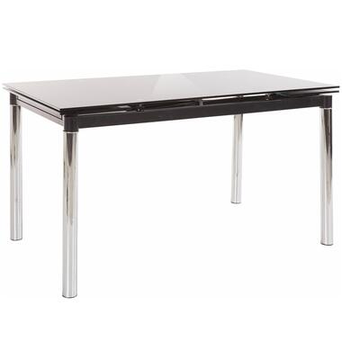 Nelson - Eettafel 200/140x80 cm 8/6 zitplaatsen met glazen blad product