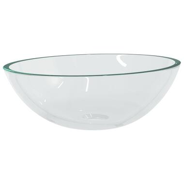 vidaXL Wasbak 50x37x14 cm glas transparant product