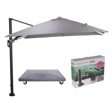 Hawaii Lumen parasol - zand doek - incl. 90 kg voet en hoes product