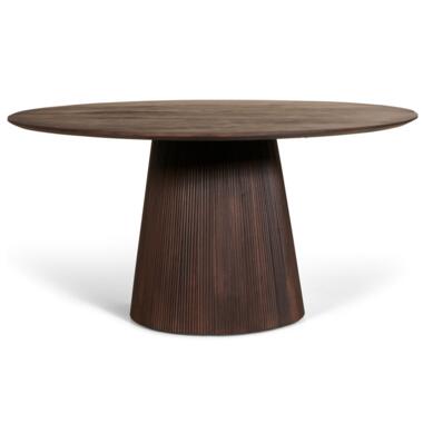 Mokka Ronde Eettafel Donkerbruin - Ø120cm product