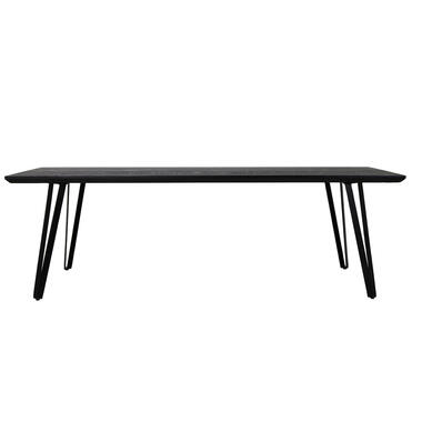 Light & Living - Eettafel MYLAU - 220x100x76cm - Zwart product